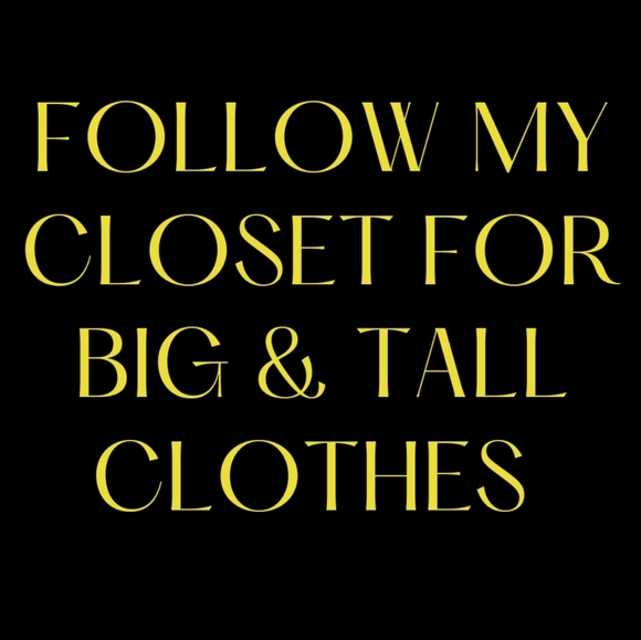 unbranded Other - Follow My Closet for Big & Tall!!